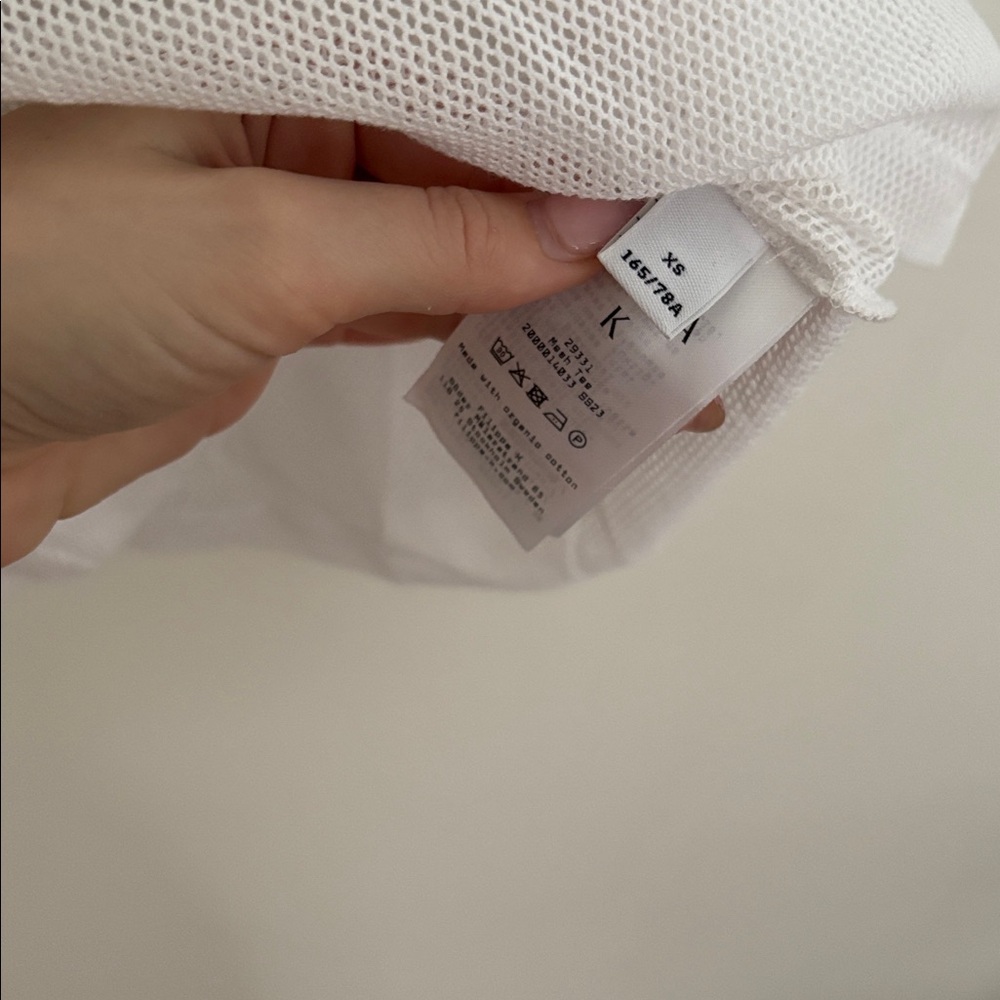 FILIPPA K
Pocket-Detail Mesh Cotton T-Shirt size XS - Picture 6 of 7